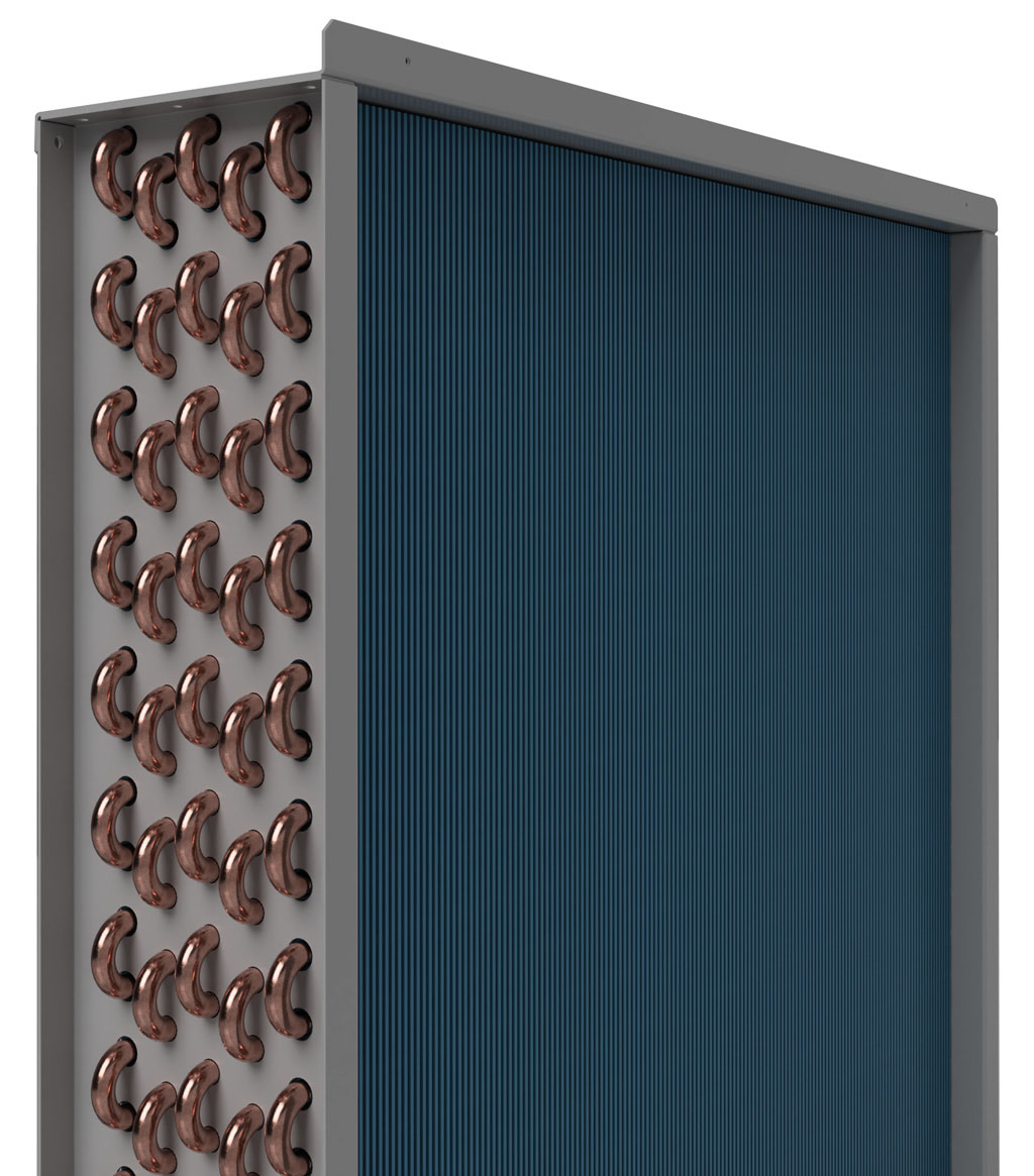 Powerful Blue Fin Air Condenser
