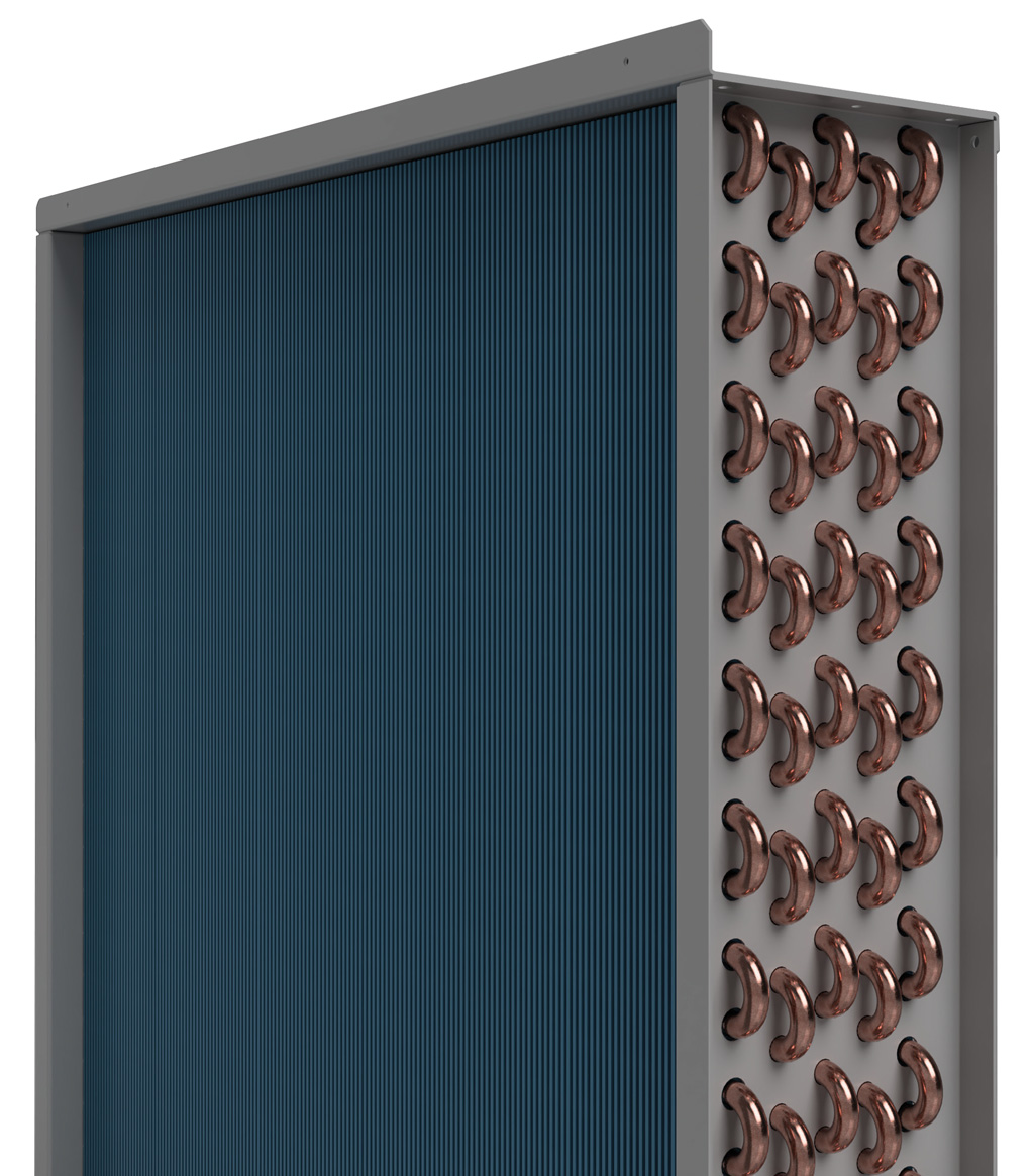 Powerful Blue Fin Air Condenser