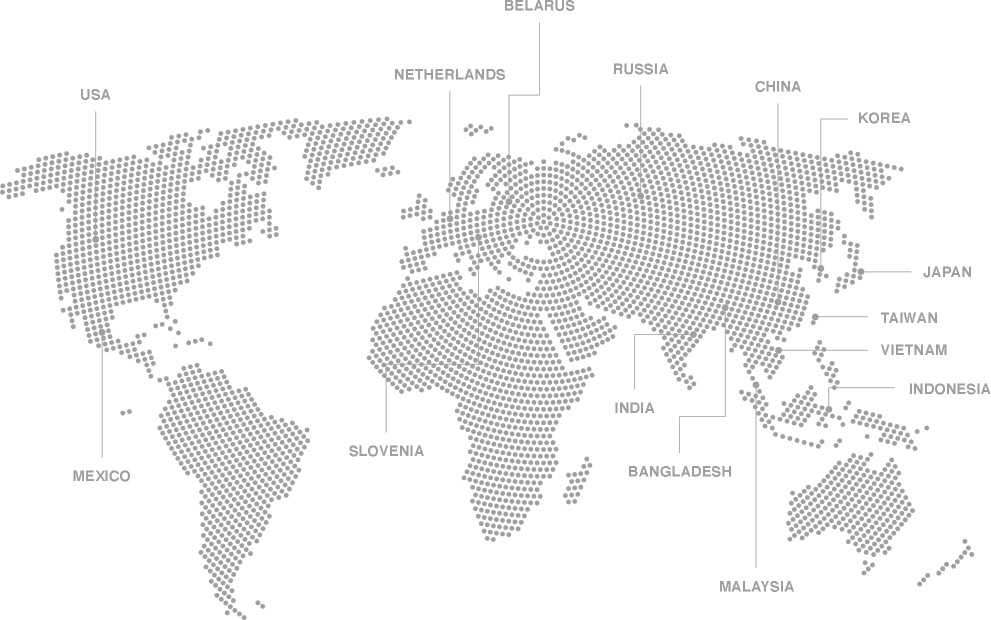 More than 2 Billion People in 70 Countries benefit from our machine
