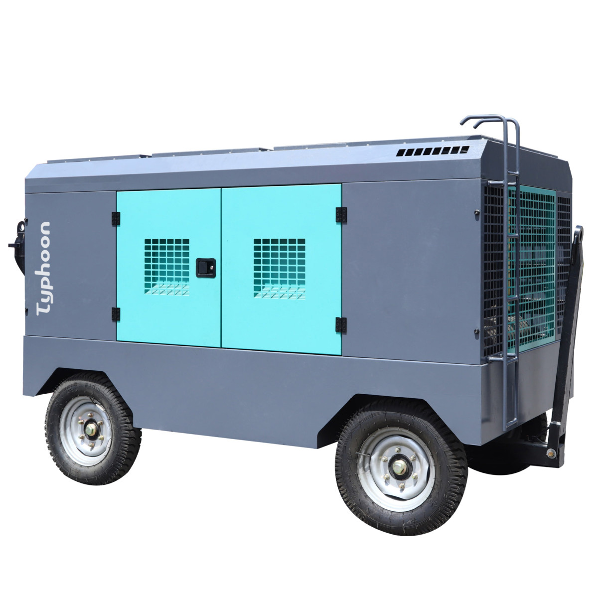 diesel portable air compressors details outside